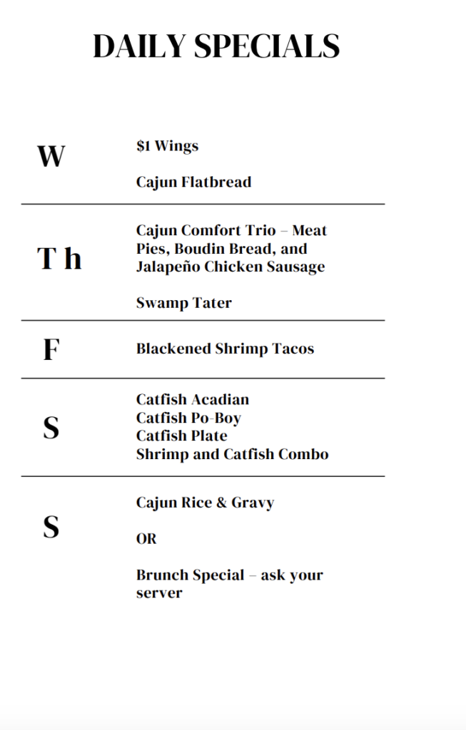specials