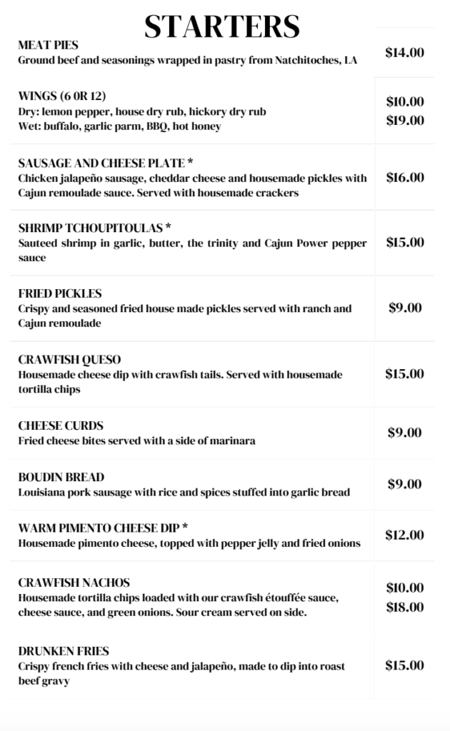 starters